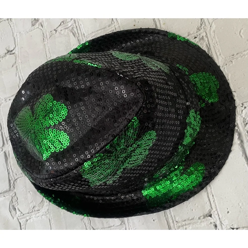 Rubies Costume LED Light Up Sequin St. Patrick’s Day Fedora Hat